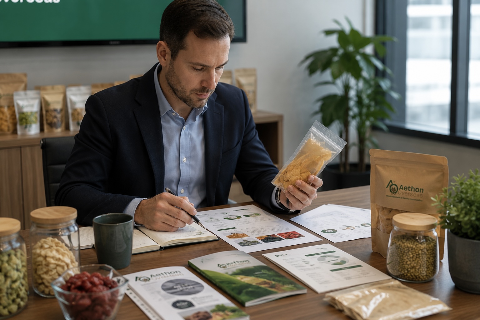 Sharing private-label requirements with Aethon Overseas