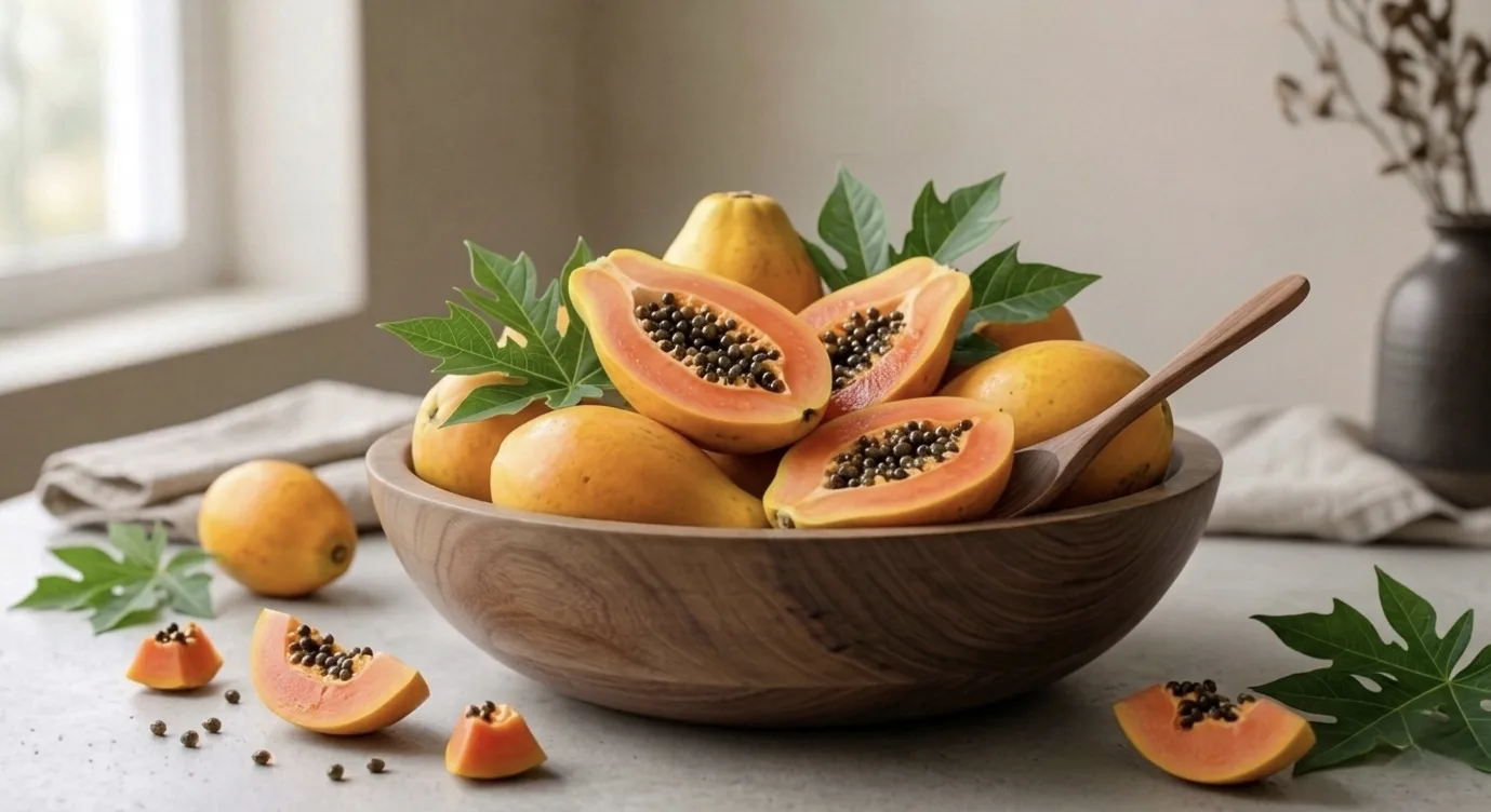 Fresh Indian Papaya