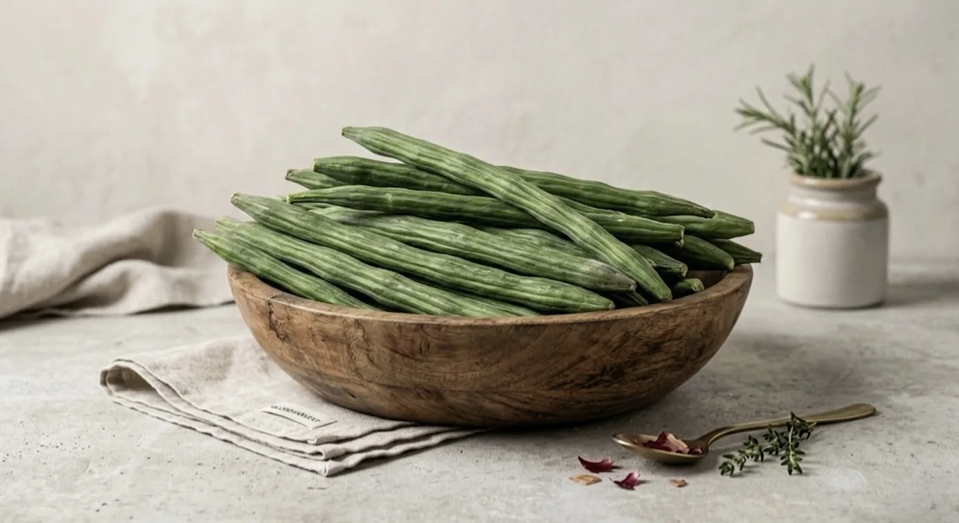 Fresh Indian Drumstick Moringa