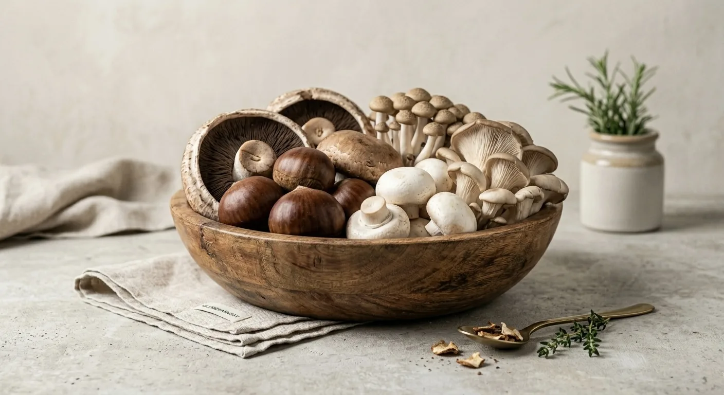 Fresh Indian Mushroom